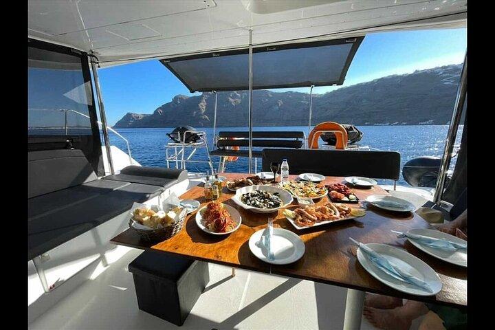 Santorini Catamaran cruise