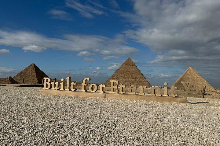 VIP Giza pyramids&Grand Egyptian Museum&Photographer