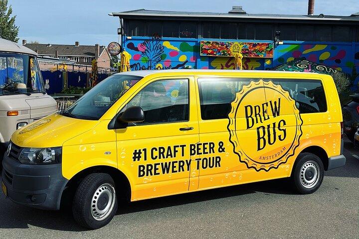 Amsterdam Craft Beer Brewery Tour by Bus with Tastings