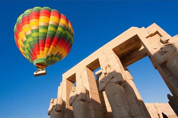 VIP Combo Hot Air Balloon and Self Guided Luxor Temples