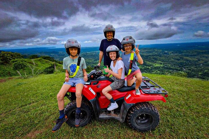 Full combo: ATV Waterfalls + Canopy Zip Line + Butterfly Garden