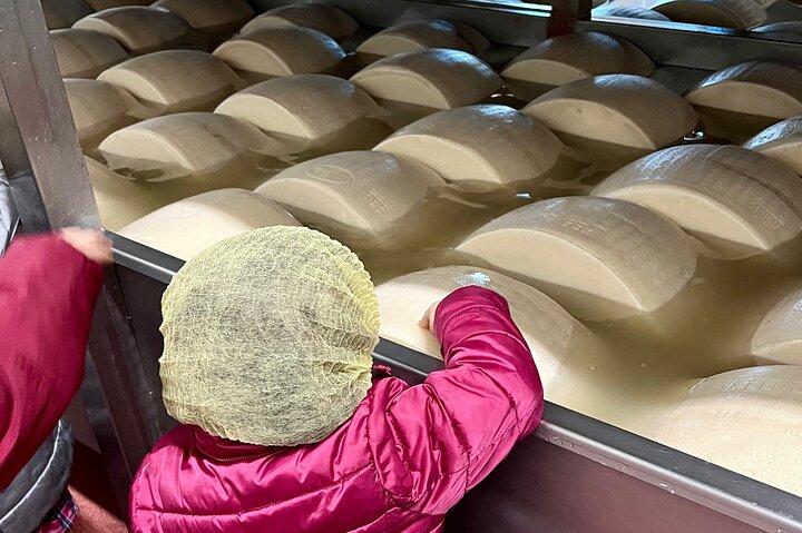 The art of Parmigiano Reggiano and real Balsamic vinegar