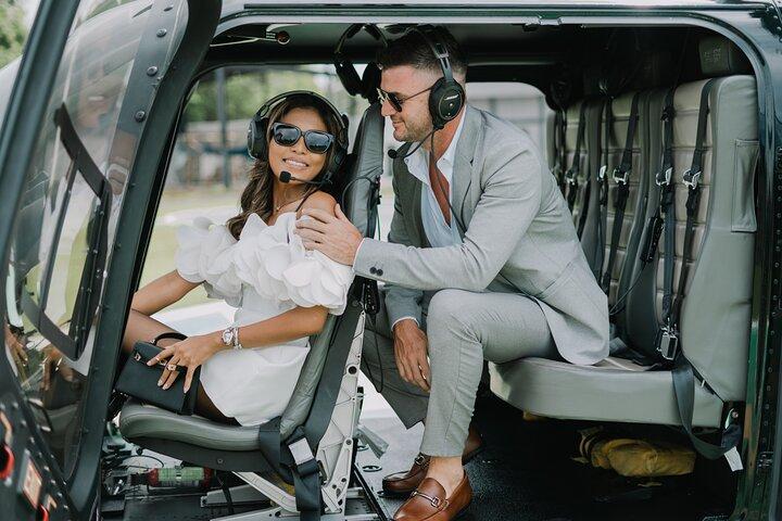 Love in the Air ; Romantic Flight above Bali South coastline