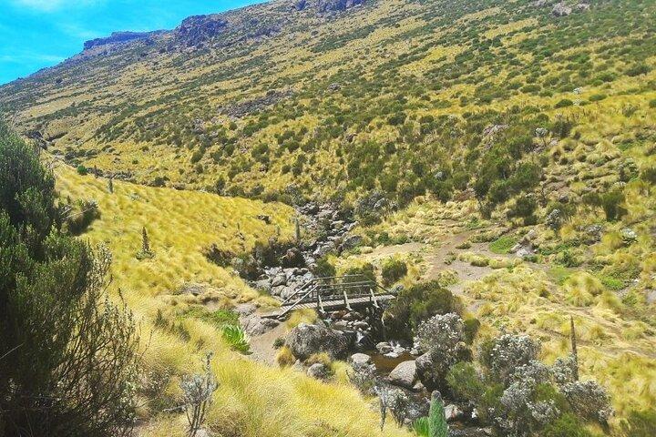 3 Days Mount Kenya Trek using the Sirimon Route