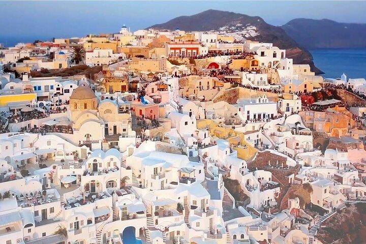 Private Helicopter Transfer from Athens to Santorini