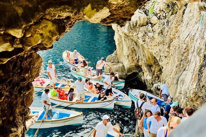Small Group Tour from Rome to Blue Grotto, Anacapri and Capri