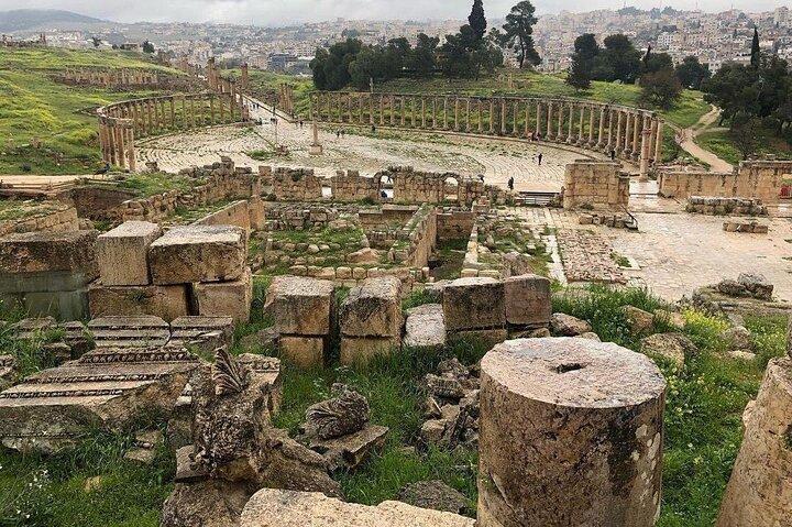 Day Tour Jerash, Ajloun and Umm Qais From Amman