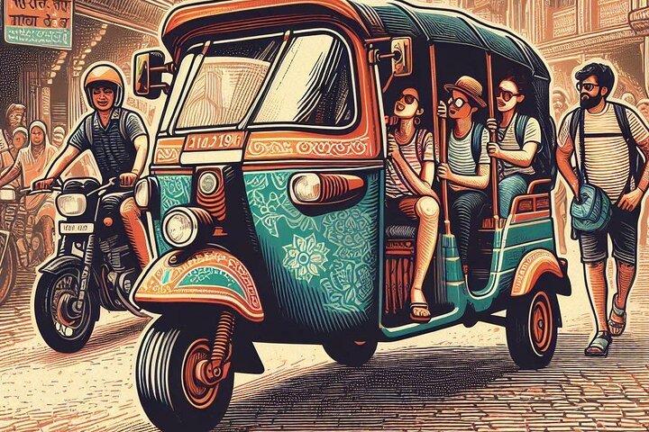 Private Full Day Jaipur Sightseeing Tour By Tuk-Tuk (Rickshaw)