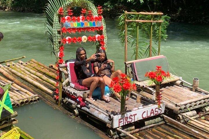 Great River Bamboo Rafting & Limestone Massage at Lethe Jamaica