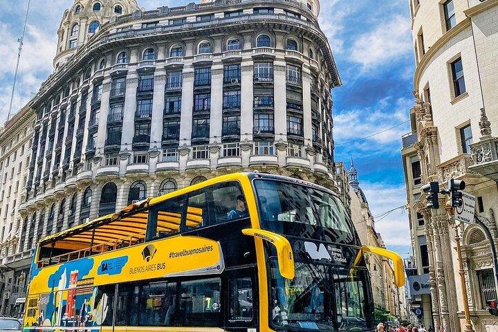 Hop-On Hop-Off Buenos Aires (26 Stops) + Smart Guide AI