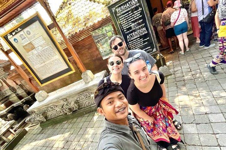 Ubud Monkey Forest Rice Terrace Temple Waterfall Private Tour