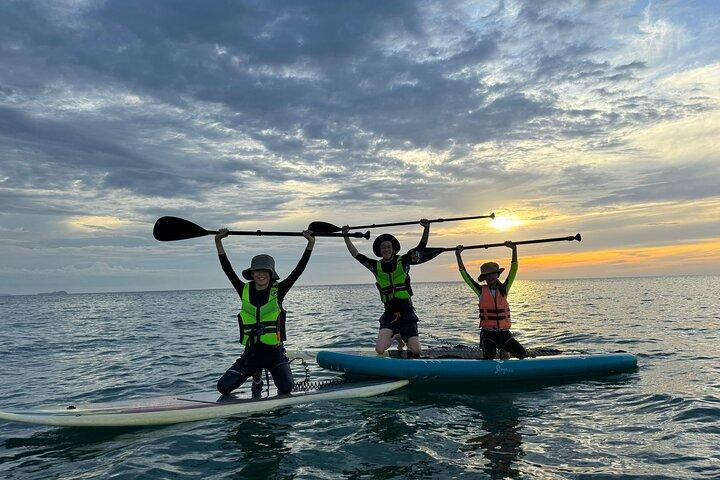 Stand Up Paddle Boarding with Sunrise/Sunset Tour at Kota Kinabalu with transfer