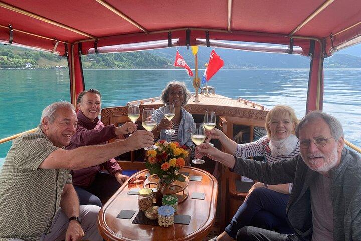 Private boat trip on Lake Lucerne from Lucerne