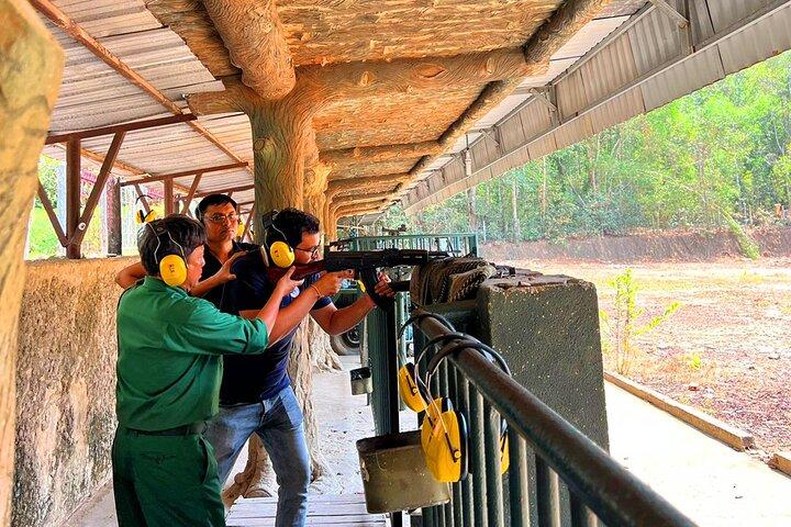 VIP Tour: Cu Chi Tunnels Half Day | Option: Real Shooting Guns