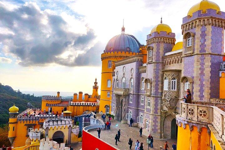 Sintra Half Day with Pena Palace and Regaleira from Lisbon