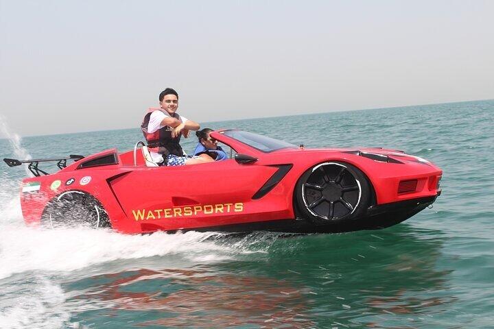 Jet Car Ride in Dubai From Abu Dhabi