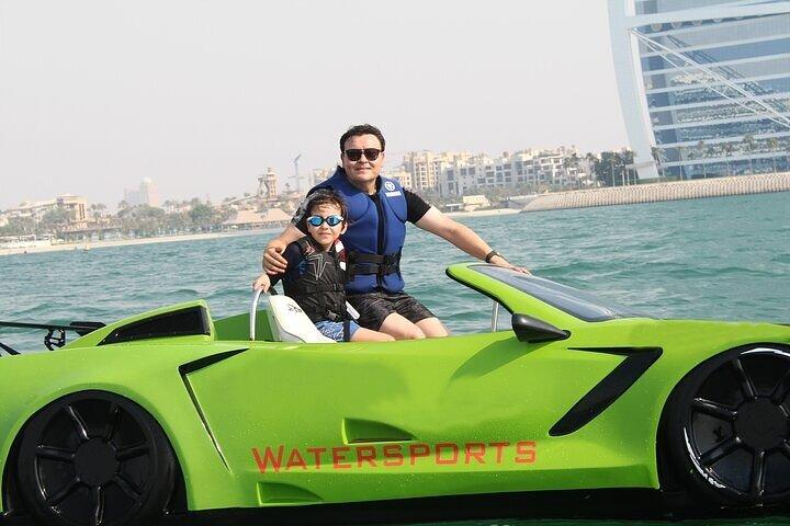 Jet Car Ride in Dubai From Abu Dhabi
