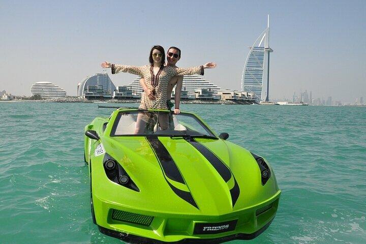 Jet Car Ride in Dubai From Abu Dhabi