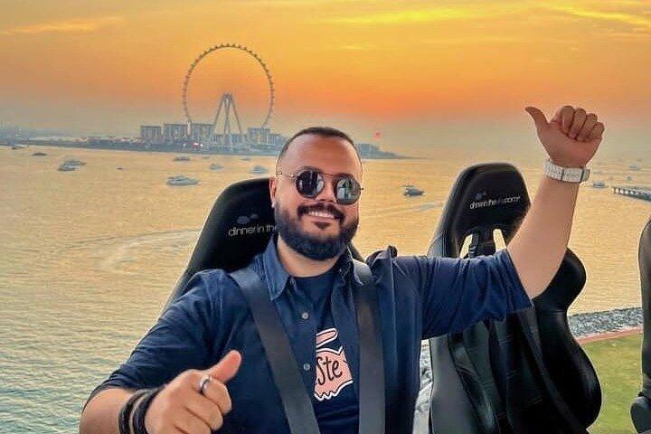 Dubai: Sky Dining Experience with Private Transportation