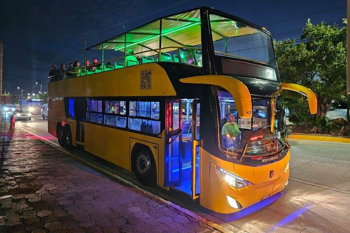 Private Party Bus Loop in Cancun