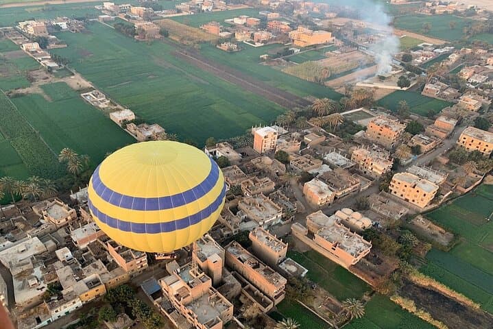 Luxor Adventure: Sunrise Hot Air Balloon Flight Over the Nile