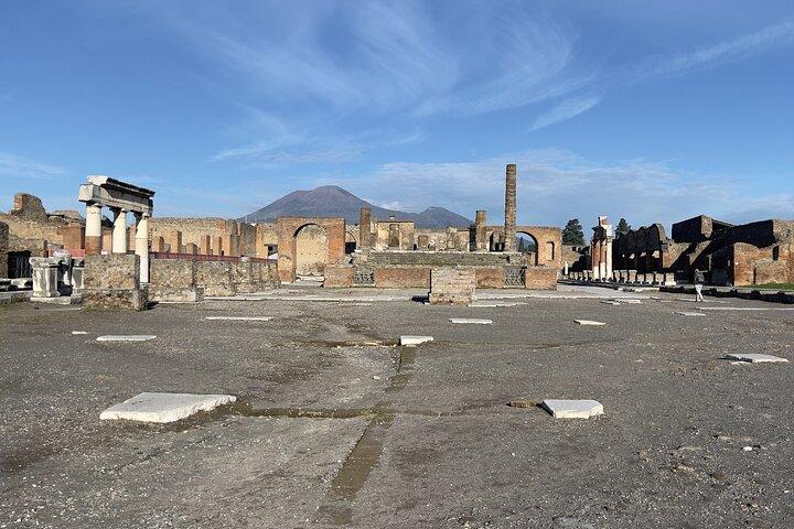 Pompeii and Vesuvius Small Group Tour from Sorrento