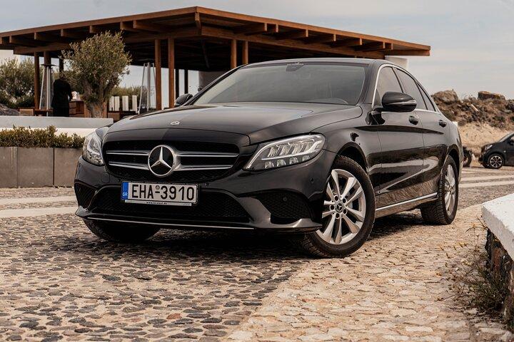 Santorini Private Transfer: Airport or Port