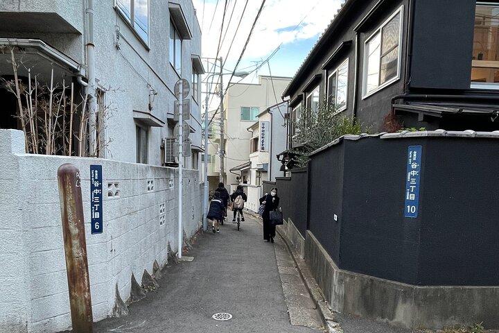 YANESEN JPN Sweets & Sake Pairing Old Tokyo walk w/ a local guide