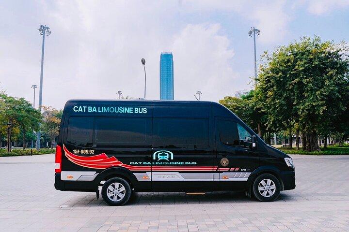 VIP VAN : Hanoi to cat ba or Return by Luxury van
