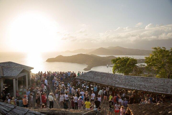 Sunset party at Shirley Heights - SHARE round trip