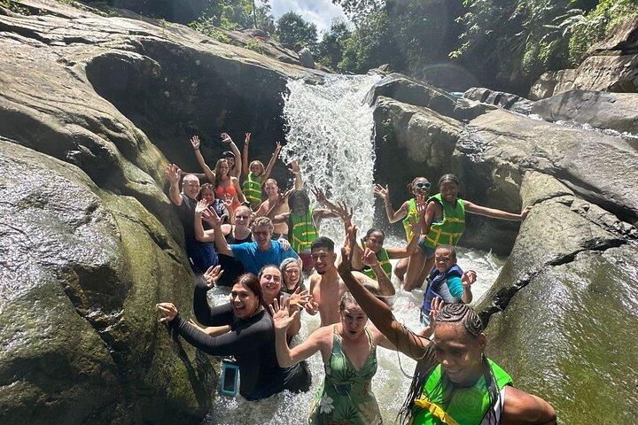 El Yunque Rainforest Waterslides and Luquillo Beach w/ Transport