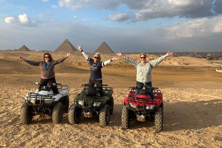 Giza Pyramids Sphinx Camel ATV Bike Shopping Nile Dinner Cruise