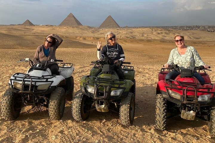 VIP Private Tour Giza Pyramids ,Sphinx , Quad Ride, Camel Ride