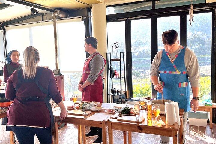JEJU Cooking Class _Class & Dinner at Jeju Seaside Sunset Terrace
