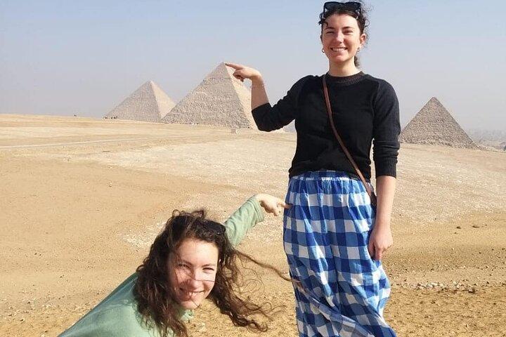 Half Day Tour Giza Pyramids &Great Sphinx with Private Tour Guide