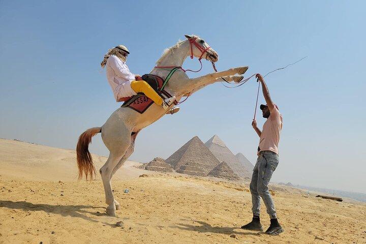 camel or horse Ride in Desert any time from Cairo or Giza hotels