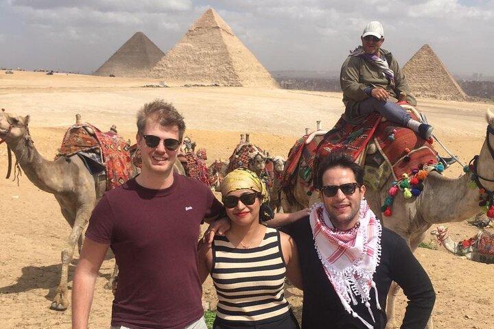 VIPTour Giza pyramids ,Saqqara step pyramids & Memphis Old City