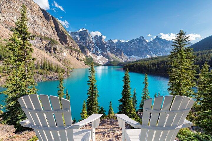 Moraine Lake, Lake Louise, Johnston Canyon Banff National Park