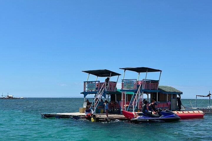 Little Boracay Beach w/ Floating Bamboo Cottage & Picnic Lunch
