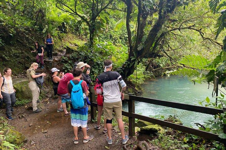 La Fortuna: Rio Celeste Waterfall, Tubing & Lunch Tour