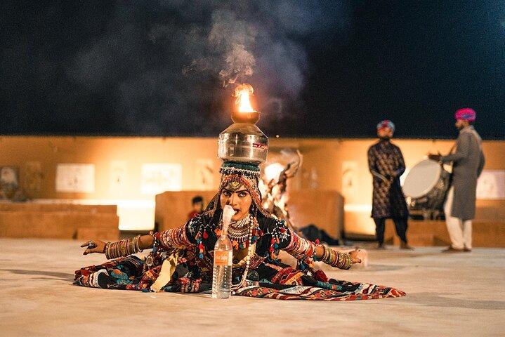 Luxury camping with cultural program in Thar Desert of Jaisalmer