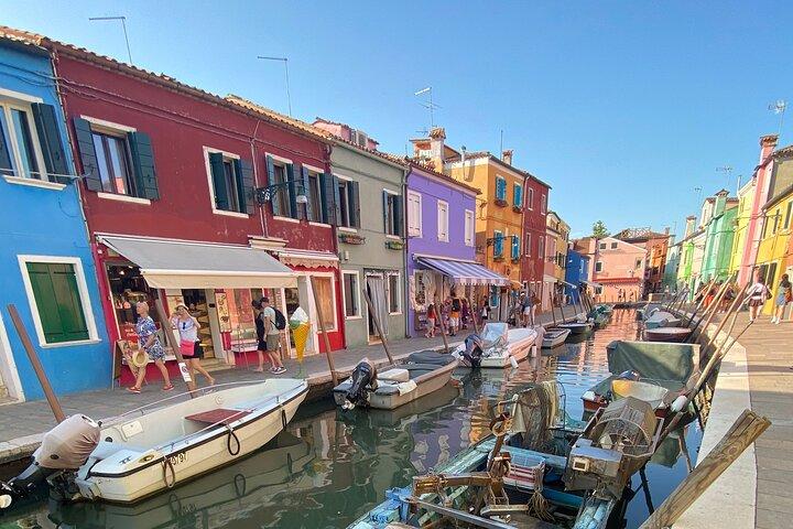 Murano and Burano Private Boat Tour from Venice