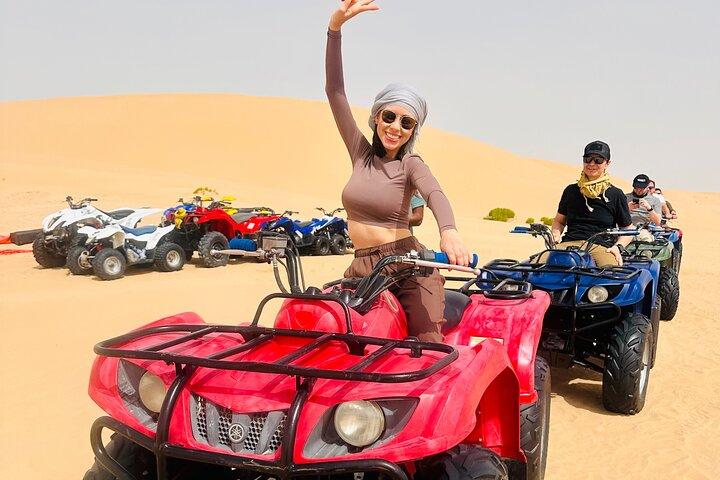 Desert Quad Biking Experience in Abu Dhabi – Guided Tour