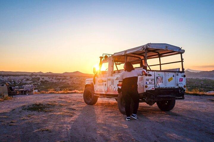 Cappadocia Private Jeep Safari Tour with Hotel Pickup & Champagne