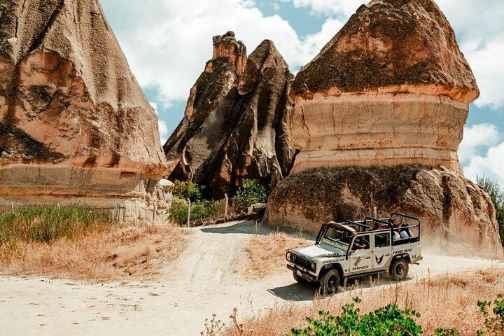 Cappadocia Private Jeep Safari Tour with Hotel Pickup & Champagne
