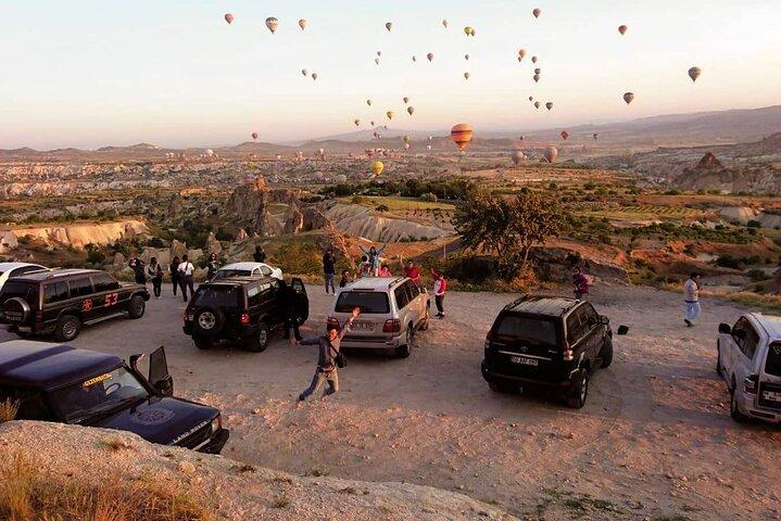 Cappadocia Private Jeep Safari Tour with Hotel Pickup & Champagne