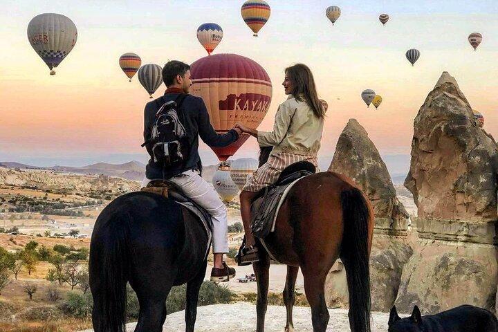 Cappadocia Horseback Riding Tour with Hotel Pickup & Helmet