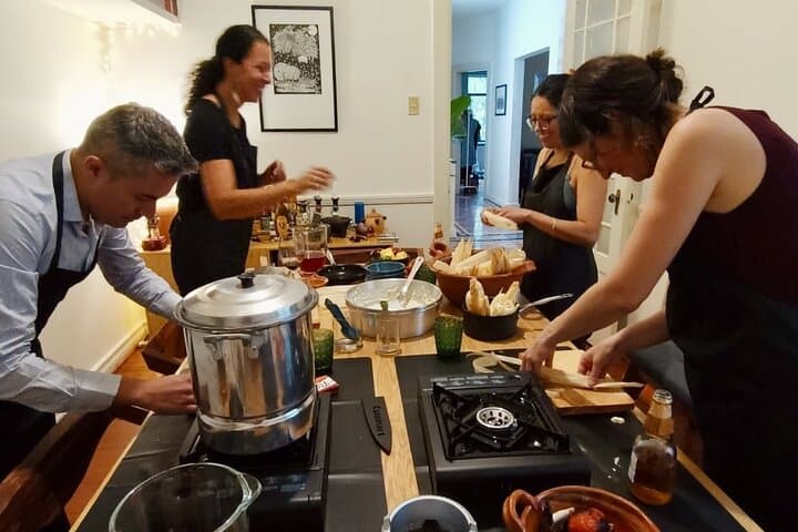 Multi-Variety Tamal Class in a Condesa home or rooftop gallery