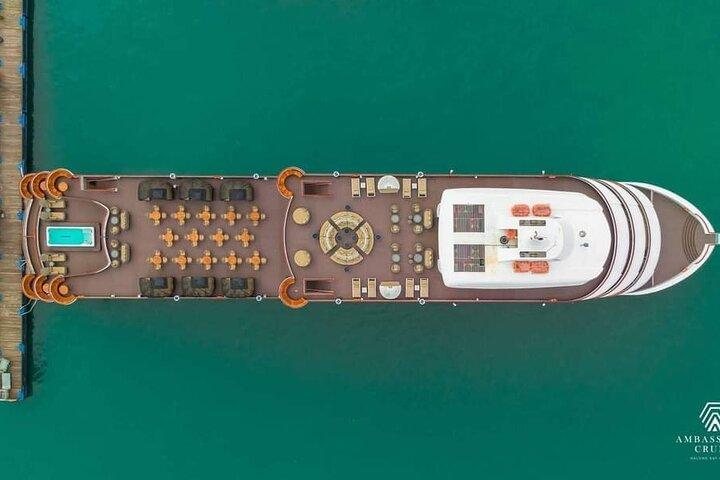 Ambassador Day Cruise - Halong Bay 5 Star Day Cruise from Harbor