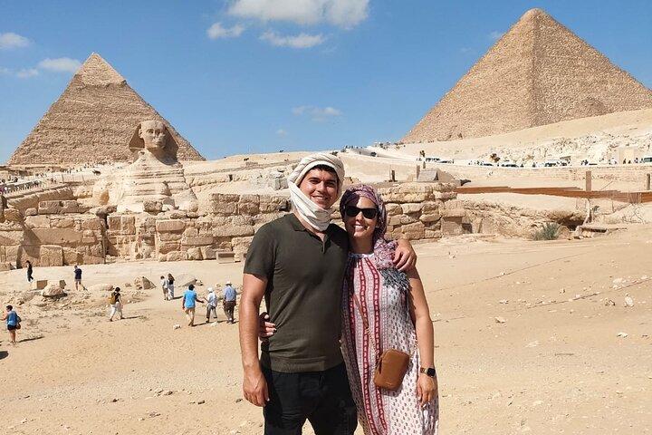 Private Half Day Tour Giza Pyramids ,Sphinx with Camel Ride